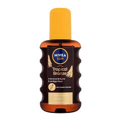 Opalovací přípravek na tělo Nivea Sun Tropical Bronze Carotene Oil Spray 200 ml