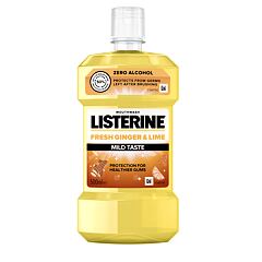 Ústní voda Listerine Fresh Ginger & Lime Mild Taste Mouthwash 500 ml