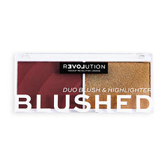 Konturovací paletka Revolution Relove Colour Play Blushed Duo Blush & Highlighter 5,8 g Wishful
