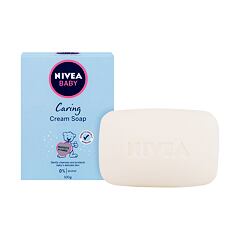 Tuhé mýdlo Nivea Baby Caring Cream Soap 100 g