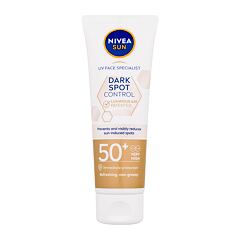 Denní pleťový krém Nivea Sun Dark Spot Control Sun Fluid SPF50+ 40 ml