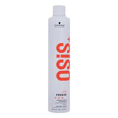 Lak na vlasy Schwarzkopf Professional Osis+ Freeze Strong Hold Hairspray 500 ml