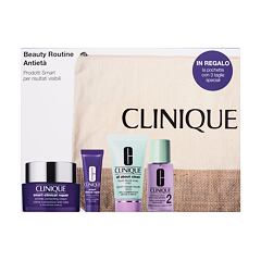 Denní pleťový krém Clinique Beauty Routine Anti-Age 50 ml poškozená krabička Kazeta