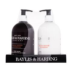 Tělové mléko Baylis & Harding For Him Black Pepper & Ginseng 500 ml Kazeta