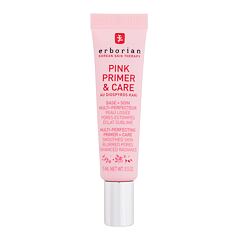 Podklad pod make-up Erborian Pink Primer & Care Multi-Perfecting Primer + Care 15 ml