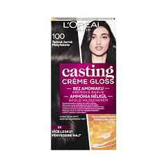Barva na vlasy L'Oréal Paris Casting Creme Gloss 48 ml 100 Dark Black