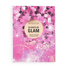 Dekorativní kazeta Makeup Revolution London 24 Days Of Glam Advent Calendar 1 ks Kazeta