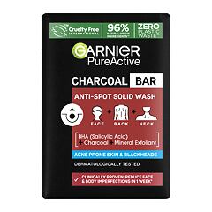 Čisticí mýdlo Garnier Pure Active Charcoal Bar 100 g