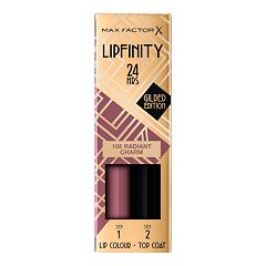 Rtěnka Max Factor Lipfinity 24HRS Lip Colour 4,2 g 105 Radiant Charm