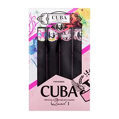 Parfémovaná voda Cuba Quad I 35 ml poškozená krabička Kazeta