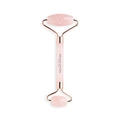 Masážní váleček a kámen Revolution Skincare Roller Rose Quartz Facial Roller 1 ks