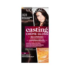 Barva na vlasy L'Oréal Paris Casting Creme Gloss 48 ml 323 Darkest Chocolate