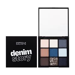 Oční stín Gabriella Salvete Denim Story Eyeshadow Palette 34 g
