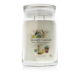 Vonná svíčka Yankee Candle Signature Sweet Vanilla Horchata 567 g