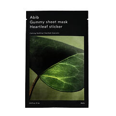 Pleťová maska Abib Heartleaf Gummy Sheet Mask 27 ml
