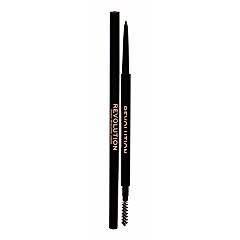 Tužka na obočí Makeup Revolution London Precise Brow Pencil 0,05 g Dark Brown