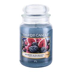 Vonná svíčka Yankee Candle Mulberry & Fig Delight 623 g