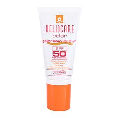 Opalovací přípravek na obličej Heliocare Color Gelcream SPF50 50 ml Brown