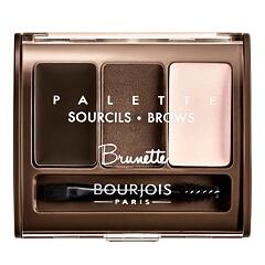 Set a paletka na obočí BOURJOIS Paris Brow Palette 4,5 g Brunette