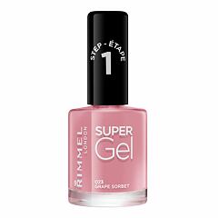 Lak na nehty Rimmel London Super Gel STEP1 12 ml 023 Grape Sorbet