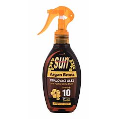 Opalovací přípravek na tělo Vivaco Sun Argan Bronz Oil Tanning Oil SPF10 200 ml