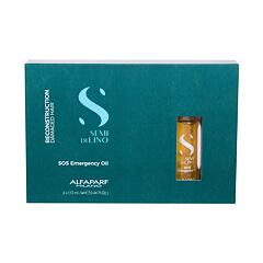 Sérum na vlasy ALFAPARF MILANO Semi Di Lino Reconstruction SOS Emergency Oil 6x13 ml