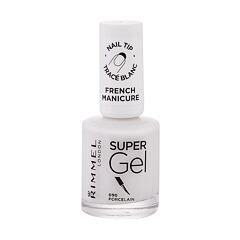 Lak na nehty Rimmel London Super Gel STEP1 12 ml 090 Porcelain