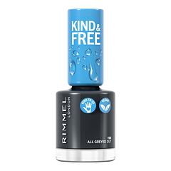 Lak na nehty Rimmel London Kind & Free 8 ml 158 All Greyed Out