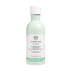 Čisticí krém The Body Shop Aloe Calming Cream Cleanser 250 ml