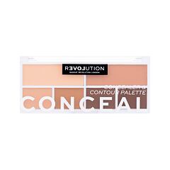 Korektor Revolution Relove Conceal Me Concealer & Contour Palette 11,2 g Medium