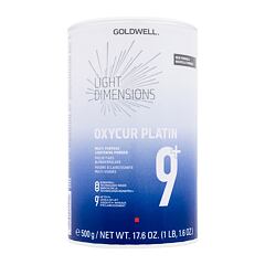 Barva na vlasy Goldwell Light Dimensions Oxycur Platin 9+ 500 g