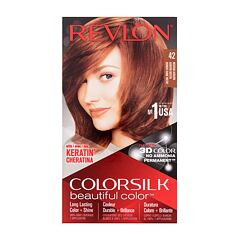 Barva na vlasy Revlon Colorsilk Beautiful Color 59,1 ml 42 Medium Auburn