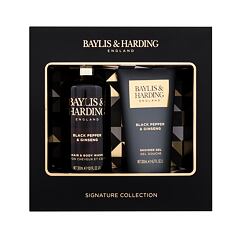 Sprchový gel Baylis & Harding For Him Black Pepper & Ginseng Signature Collection 300 ml poškozená krabička Kazeta