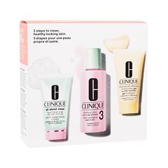 Čisticí voda Clinique 3-Step Skin Care 60 ml Kazeta