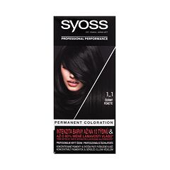 Barva na vlasy Syoss Permanent Coloration 50 ml 1-1 Black