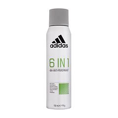 Antiperspirant Adidas 6 In 1 48H Anti-Perspirant 150 ml
