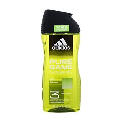 Sprchový gel Adidas Pure Game Shower Gel 3-In-1 New Cleaner Formula 250 ml