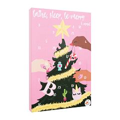 Bomba do koupele Bomb Cosmetics Bathe, Sleep, Be Merry & Repeat Advent Calendar 1 ks poškozená krabička Kazeta