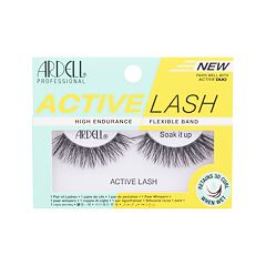 Umělé řasy Ardell Active Lash Soak It Up 1 ks Black