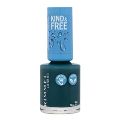 Lak na nehty Rimmel London Kind & Free 8 ml 168 Teal Ivy