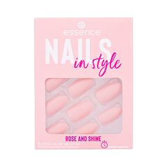 Umělé nehty Essence Nails In Style 12 ks 14 Rose And Shine