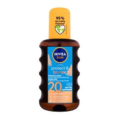 Opalovací přípravek na tělo Nivea Sun Protect & Bronze Oil Spray SPF20 200 ml