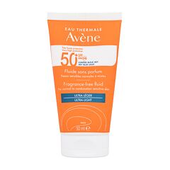 Opalovací přípravek na obličej Avene Sun Fragrance-Free Fluid Ultra-Light SPF50+ 50 ml