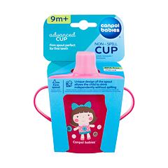 Hrneček Canpol babies Toys Non-Spill Cup Pink 9m+ 250 ml