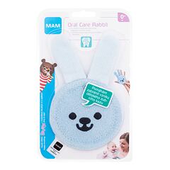 Klasický zubní kartáček MAM Oral Care Rabbit 0m+ Blue 1 ks