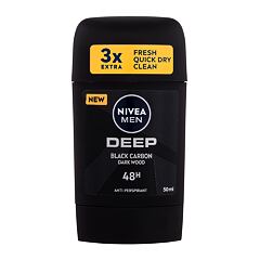 Antiperspirant Nivea Men Deep Black Carbon 48H 50 ml