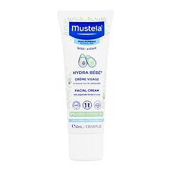Denní pleťový krém Mustela Hydra Bébé® Facial Cream 40 ml