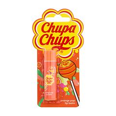 Balzám na rty Chupa Chups Lip Balm Orange Pop 4 g