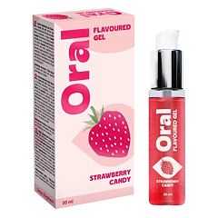 Lubrikační gel Sexy Elephant Oral Flavoured Gel Strawberry Candy 30 ml