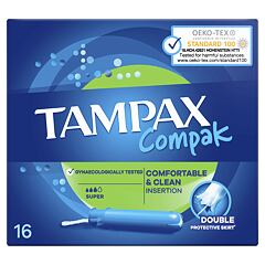 Tampon Tampax Compak Super 16 ks